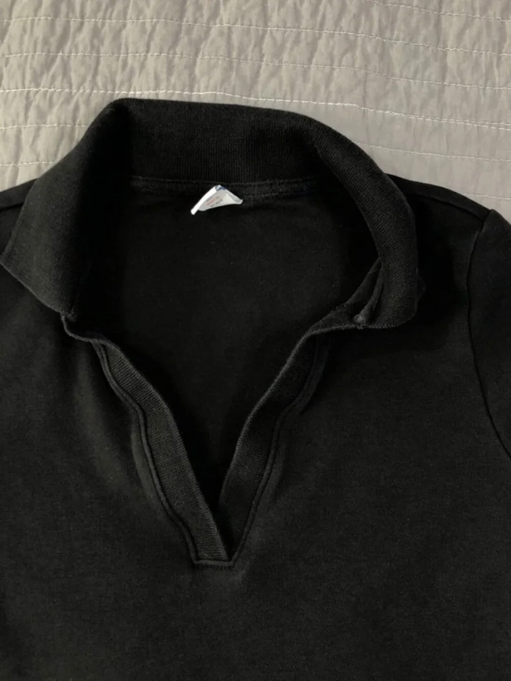 4/$15 Old Navy Polo Shirt Girl Small Black Classic Preppy School Casual